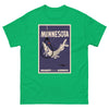 T-Shirt Basic Short Sleeve Mens Womens Braniff Remastered Minnesota Fishing 1963 Purple
