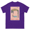 T-Shirt Basic Short Sleeve Mens Womens Braniff Remastered Texas Oil Gusher 1963 Pink