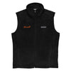 Vest Fleece Men's Braniff X Columbia with 1978 Ultra Space Logo