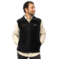Vest Fleece Men's Braniff X Columbia with 1971 Flying Colors South America Logo