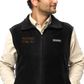 Vest Fleece Men's Braniff X Columbia with 1971 Flying Colors South America Logo