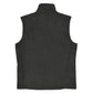 Vest Fleece Men's Braniff X Columbia with Boeing 727 1971 Two Tone Takeoff with Flying Colors