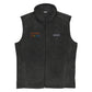 Vest Fleece Men's Braniff X Columbia with 1971 Flying Colors South America Logo