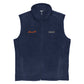 Vest Fleece Men's Braniff X Columbia with 1978 Ultra Space Logo Success
