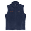 Vest Fleece Men's Braniff X Columbia with 1978 Ultra Space Logo