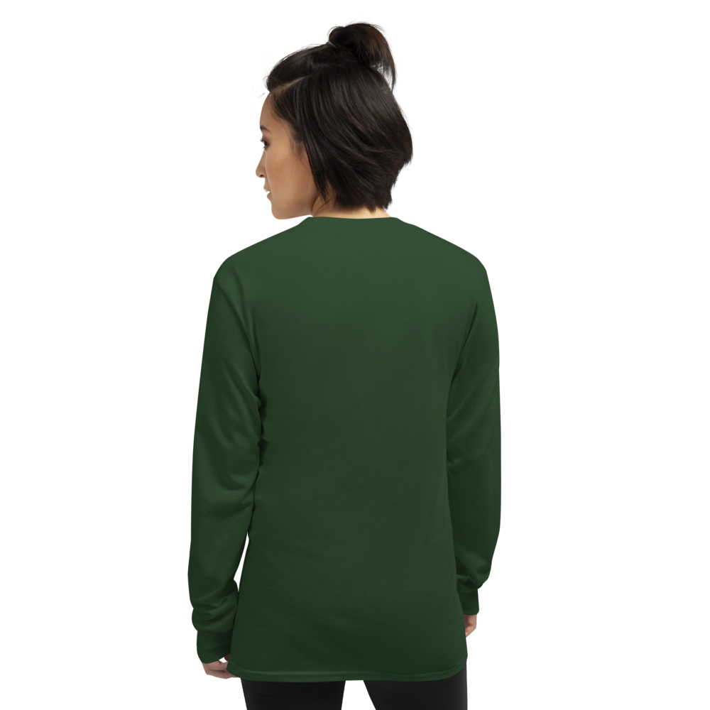 Long Sleeve Shirt by Gildan Men's Women's Braniff Luggage Tags Destinations