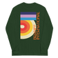 Long Sleeve Shirt by Gildan Men's Women's Braniff DFW Airport Swirl Design 1973