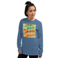 Long Sleeve Shirt Unisex by Gildan Braniff Boeing 727 1971 Two Tone Coming Soon