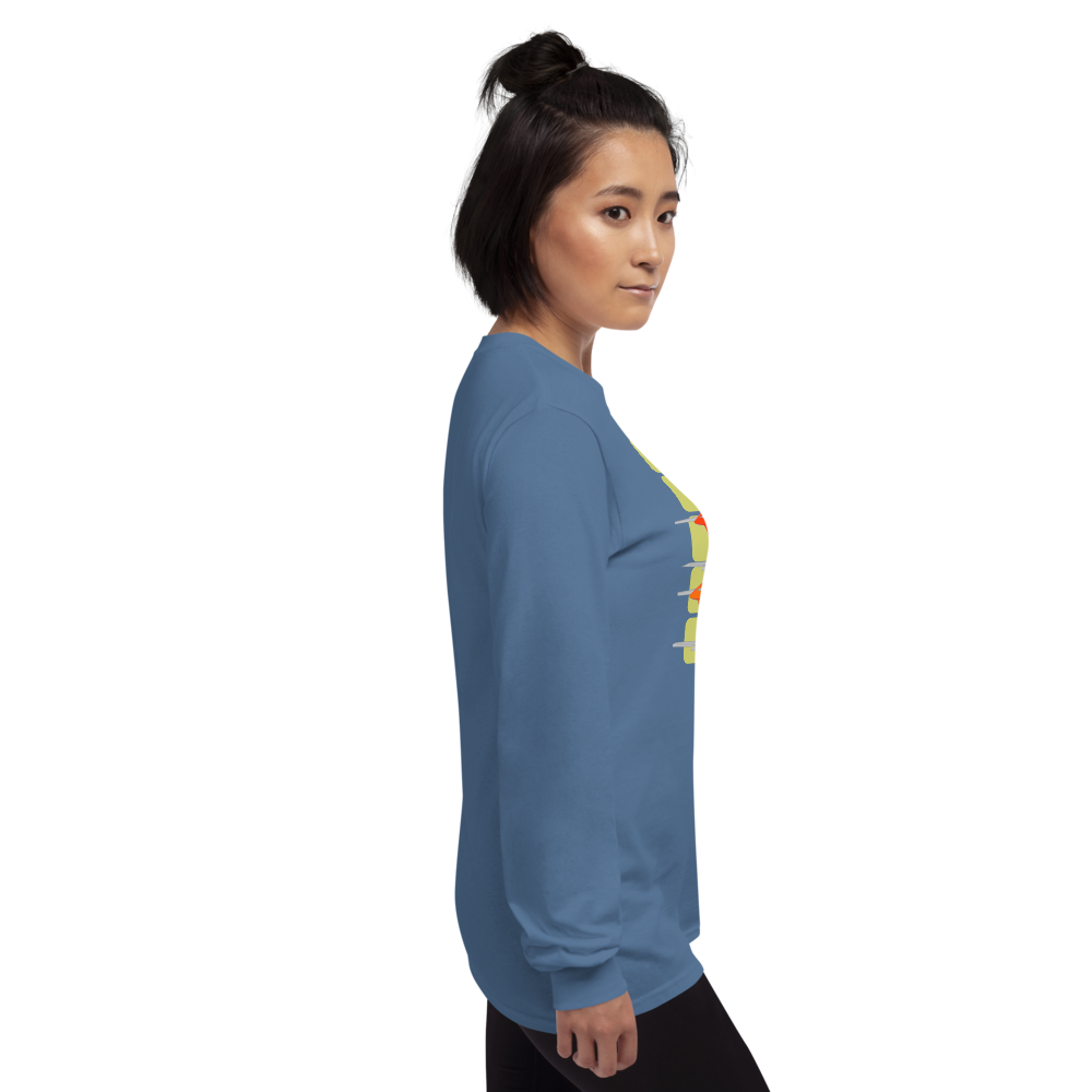 Long Sleeve Shirt Unisex by Gildan Braniff Boeing 727 1971 Two Tone Coming Soon