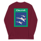 Long Sleeve Shirt by Gildan Men's Women's Braniff Concorde SST Jet Inflight