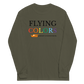 Long Sleeve Shirt by Gildan Men's Women's Braniff Flying Colors McDonnell Douglas DC-8-62 1978 Ultra