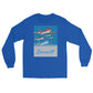 Long Sleeve Shirt by Gildan Men's Women's Braniff McDonnell Douglas DC-8-62 1978 Ultra Color Scheme