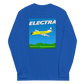 Long Sleeve Shirt by Gildan Men's Women's Braniff Lockheed L-188 Electra 1967 Solid Color Scheme