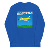 Long Sleeve Shirt by Gildan Men's Women's Braniff Lockheed L-188 Electra 1967 Solid Color Scheme