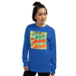 Long Sleeve Shirt Unisex by Gildan Braniff Boeing 727 1971 Two Tone Coming Soon