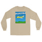 Long Sleeve Shirt by Gildan Men's Women's Braniff Lockheed L-188 Electra 1967 Solid Color Scheme