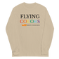 Long Sleeve Shirt by Gildan Men's Women's Braniff Flying Colors with Bluebird of Happiness