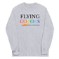 Long Sleeve Shirt by Gildan Men's Women's Braniff Flying Colors with Bluebird of Happiness