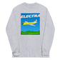 Long Sleeve Shirt by Gildan Men's Women's Braniff Lockheed L-188 Electra 1967 Solid Color Scheme