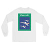 Long Sleeve Shirt by Gildan Men's Women's Braniff Concorde SST Jet Inflight