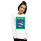 Long Sleeve Shirt by Gildan Men's Women's Braniff Concorde SST Jet Inflight