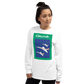 Long Sleeve Shirt by Gildan Men's Women's Braniff Concorde SST Jet Inflight
