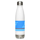 Water Bottle Stainless Steel Braniff Ultra Light Corvette Blue 1978