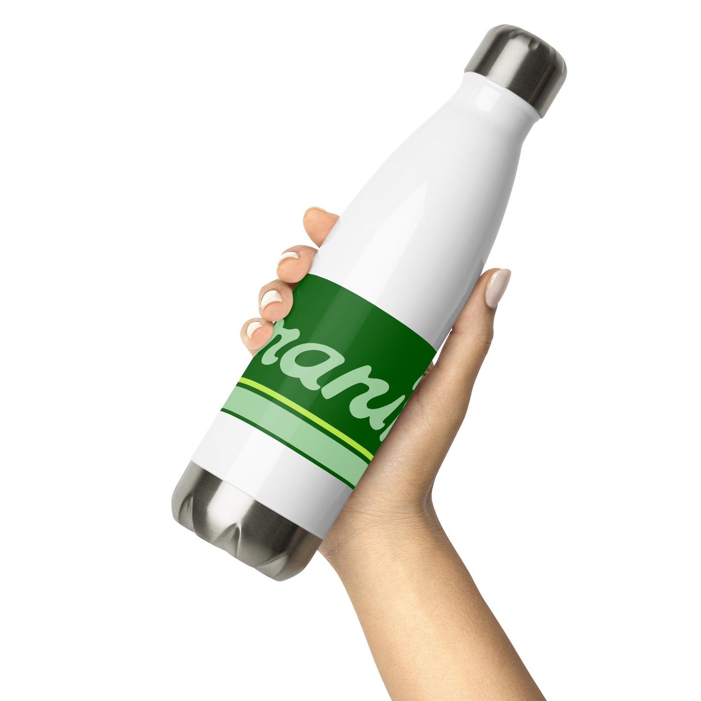 Water Bottle Stainless Steel Braniff Ultra Perseus Green 1978