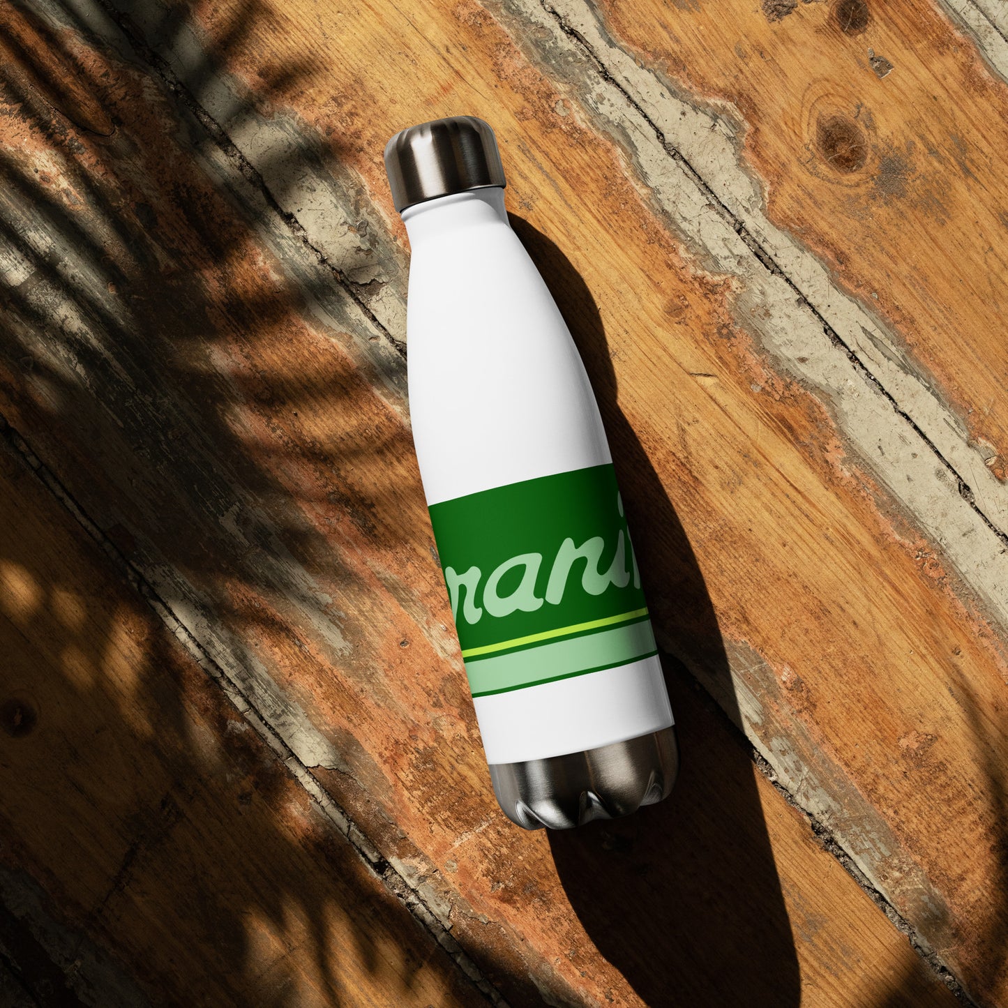 Water Bottle Stainless Steel Braniff Ultra Perseus Green 1978