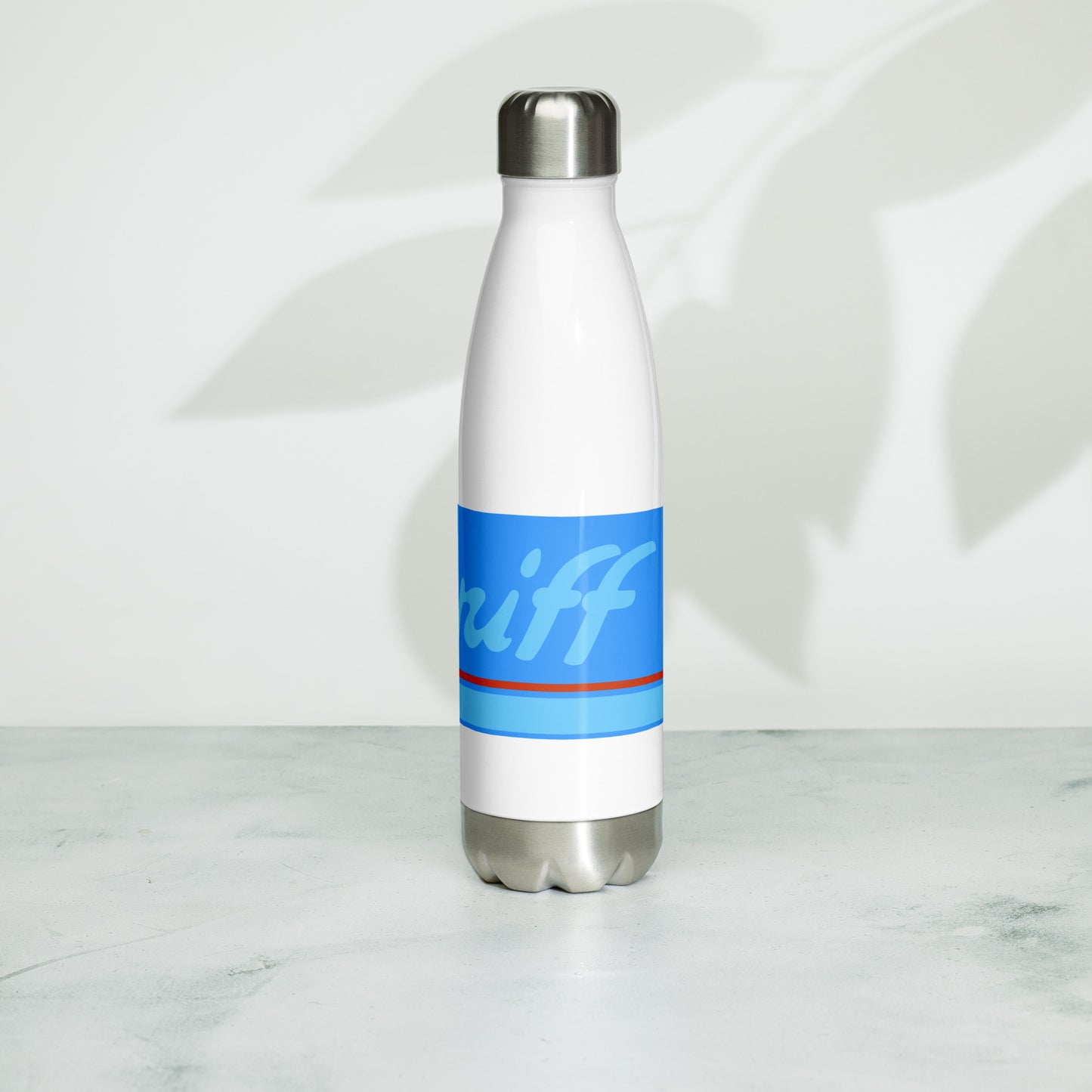 Water Bottle Stainless Steel Braniff Ultra Light Corvette Blue 1978