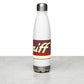 Water Bottle Stainless Steel Braniff Ultra Chocolate Brown 1978
