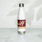 Water Bottle Stainless Steel Braniff Ultra Burgundy 1978