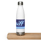 Water Bottle Stainless Steel Braniff Ultra Mercury Blue 1978