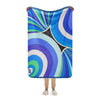 Sherpa Blanket Braniff Emilio Pucci Design 747 Braniff Place Blue Collection 1972