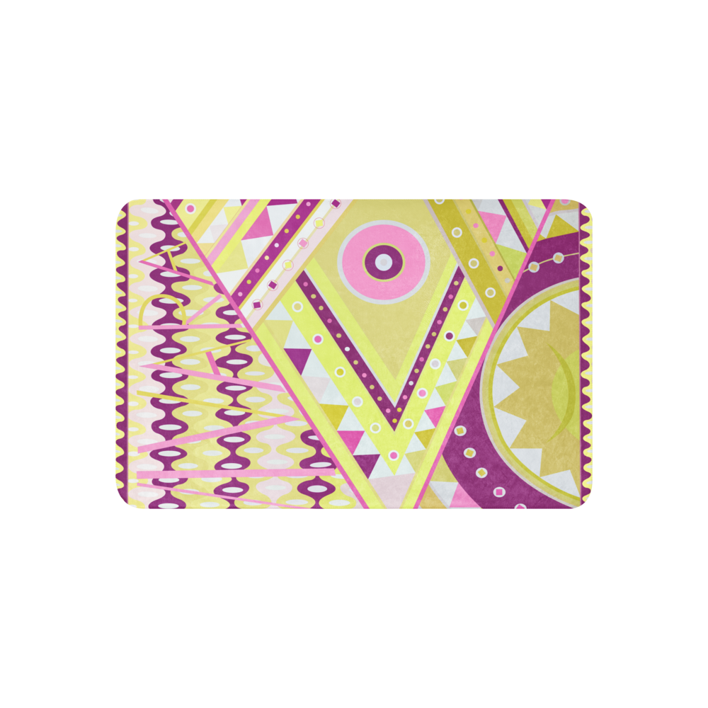 Sherpa Blanket Braniff Emilio Pucci Design 1968 The Classic Collection Yellow