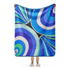 Sherpa Blanket Braniff Emilio Pucci Design 747 Braniff Place Blue Collection 1972