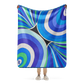 Sherpa Blanket Braniff Emilio Pucci Design 747 Braniff Place Blue Collection 1972