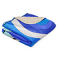 Sherpa Blanket Braniff Emilio Pucci Design 747 Braniff Place Blue Collection 1972