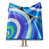 Sherpa Blanket Braniff Emilio Pucci Design 747 Braniff Place Blue Collection 1972