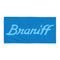 Bath and Beach Towel Sheet Extra Large Braniff Ultra Light Corvette Blue 1978