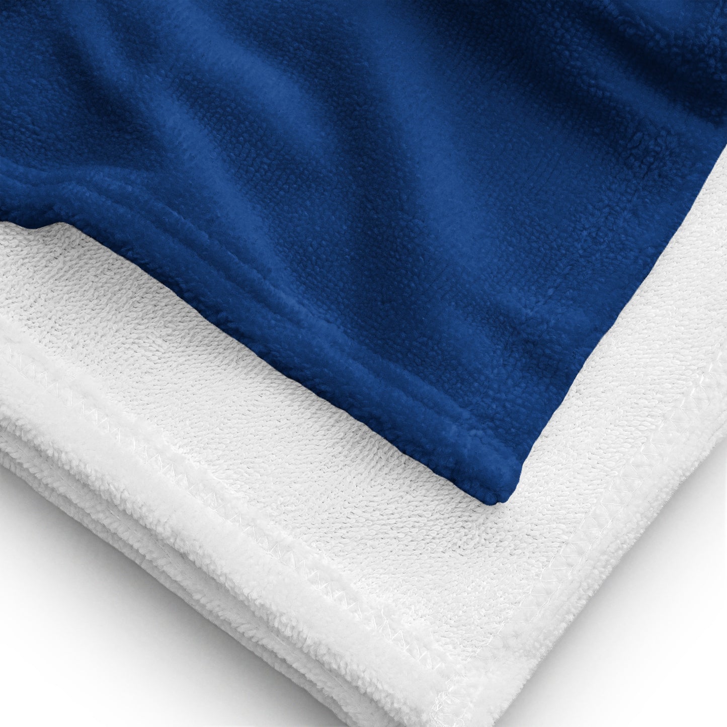 Bath and Beach Towel Sheet Extra Large Braniff Ultra Mercury Blue 1978