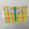 Blanket Braniff McDonnell Douglas DC-8-62 Green Two Tone 1971