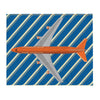 Blanket Braniff Boeing 747-227 Ultra Power Paint Stripes 1978 Blue