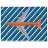 Blanket Braniff Boeing 747-227 Ultra Power Paint Stripes 1978 Blue