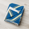 Blanket Braniff Boeing 747-227 Ultra Power Paint Stripes 1978 Blue