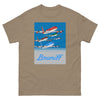 T-Shirt Shirt Short Sleeve by Gildan Braniff McDonnell Douglas DC-8-62 Inflight 1978 Ultra Color Scheme