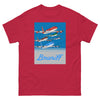 T-Shirt Shirt Short Sleeve by Gildan Braniff McDonnell Douglas DC-8-62 Inflight 1978 Ultra Color Scheme