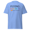 T-Shirt Shirt Short Sleeve by Gildan Men's Women's Braniff Flying Colors with Bluebird of Happiness