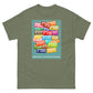 T-Shirt Shirt Short Sleeve by Gildan Men's Women's Braniff Luggage Tag Destinations