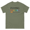 T-Shirt Shirt Short Sleeve by Gildan Men's Women's Braniff Flying Colors with Bluebird of Happiness